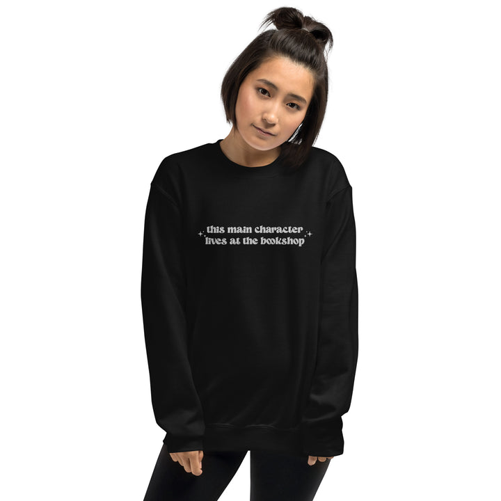 Bookshop Embroidered Crewneck