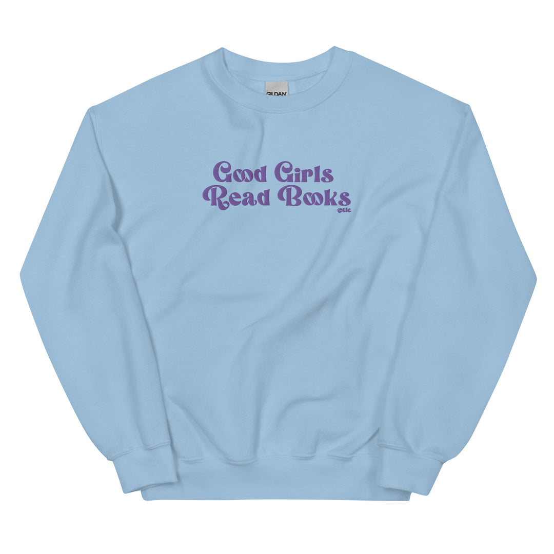 Good Girls Read Embroidered Crewneck