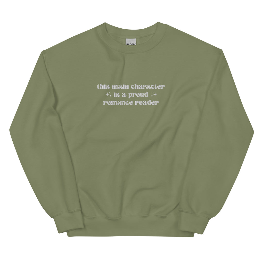 Main Character Embroidered Crewneck
