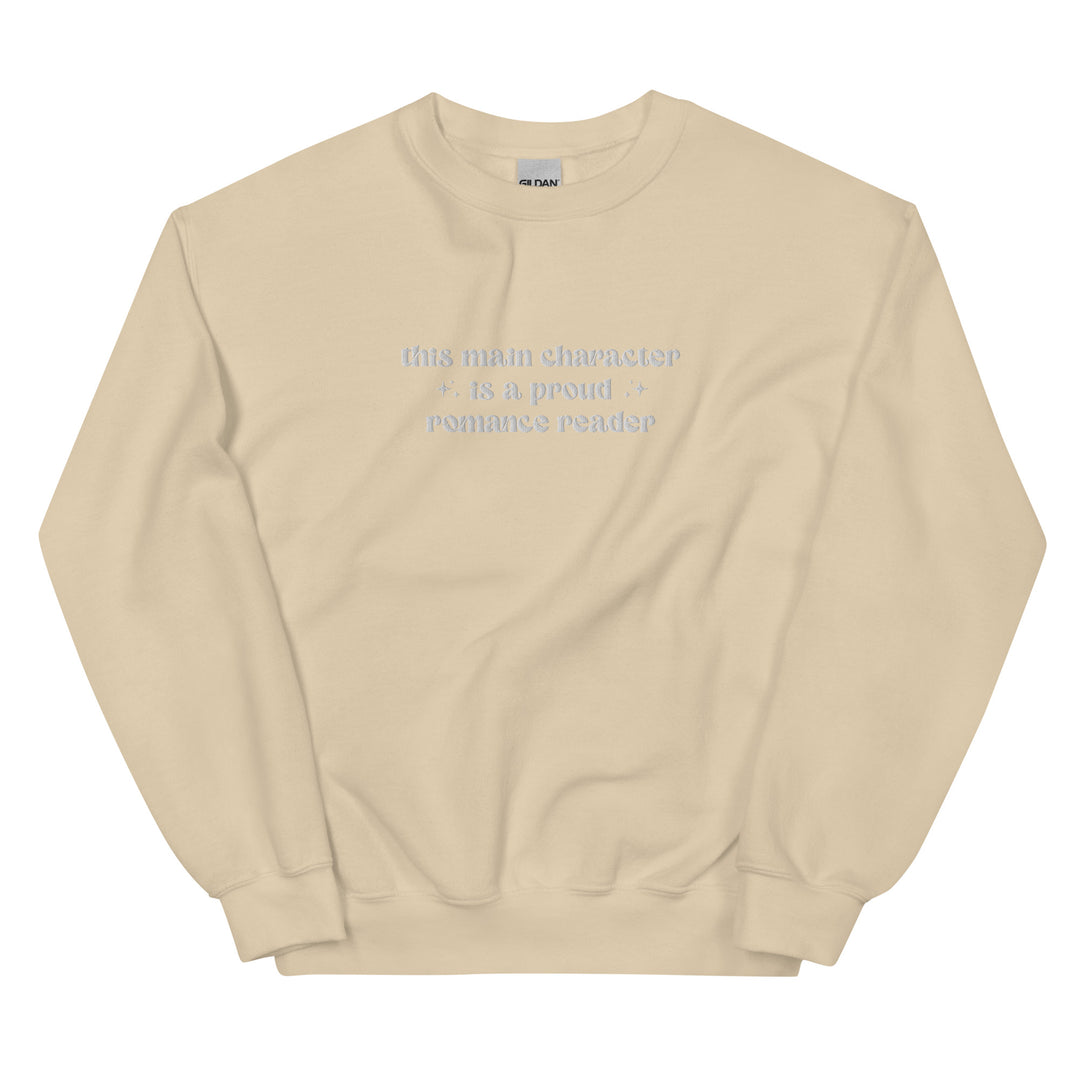 Main Character Embroidered Crewneck