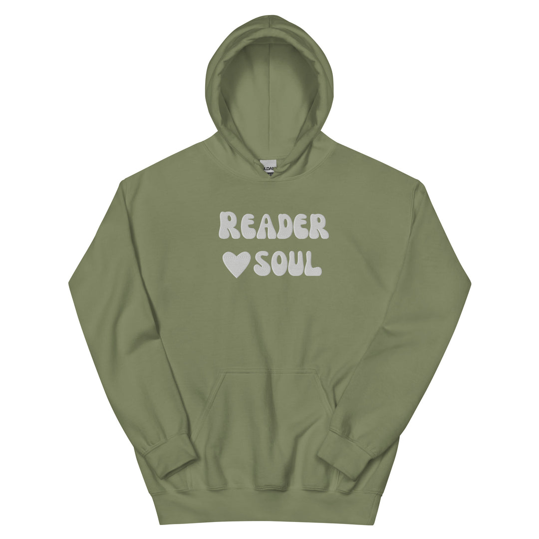 Reader Soul Embroidered Hoodie