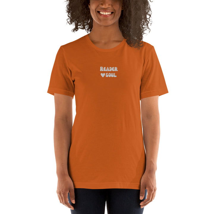 Reader Soul Embroidered t-shirt