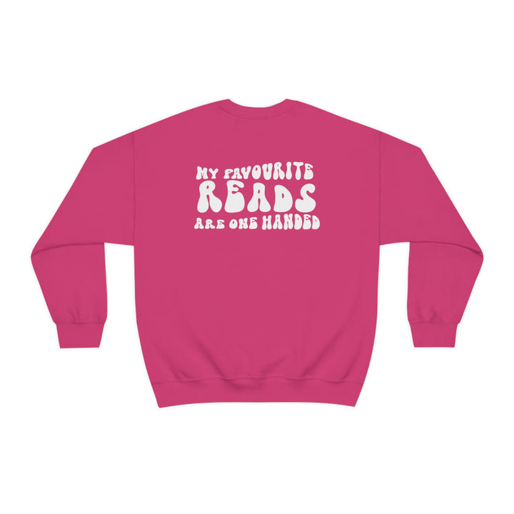 One handed reads Crewneck Sweatshirt