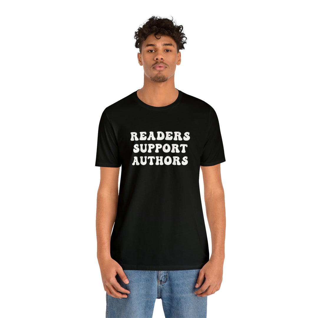 Readers Support Authors Short Sleeve Tee