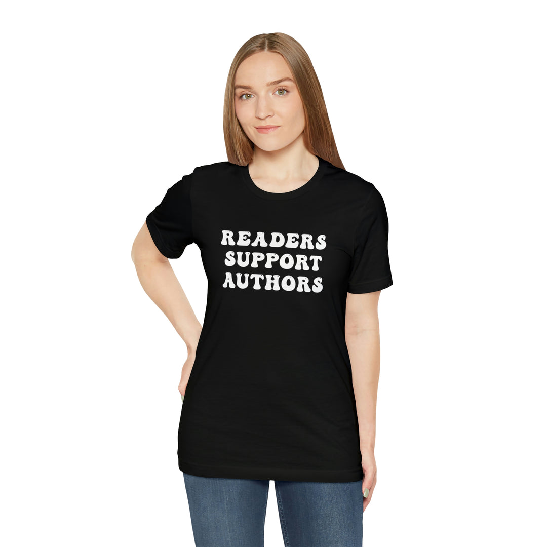 Readers Support Authors Short Sleeve Tee