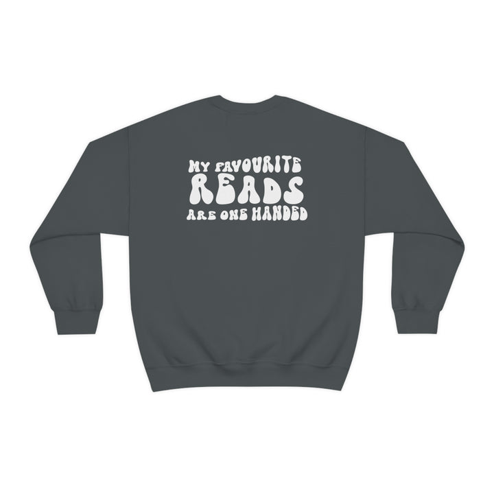 One handed reads Crewneck Sweatshirt