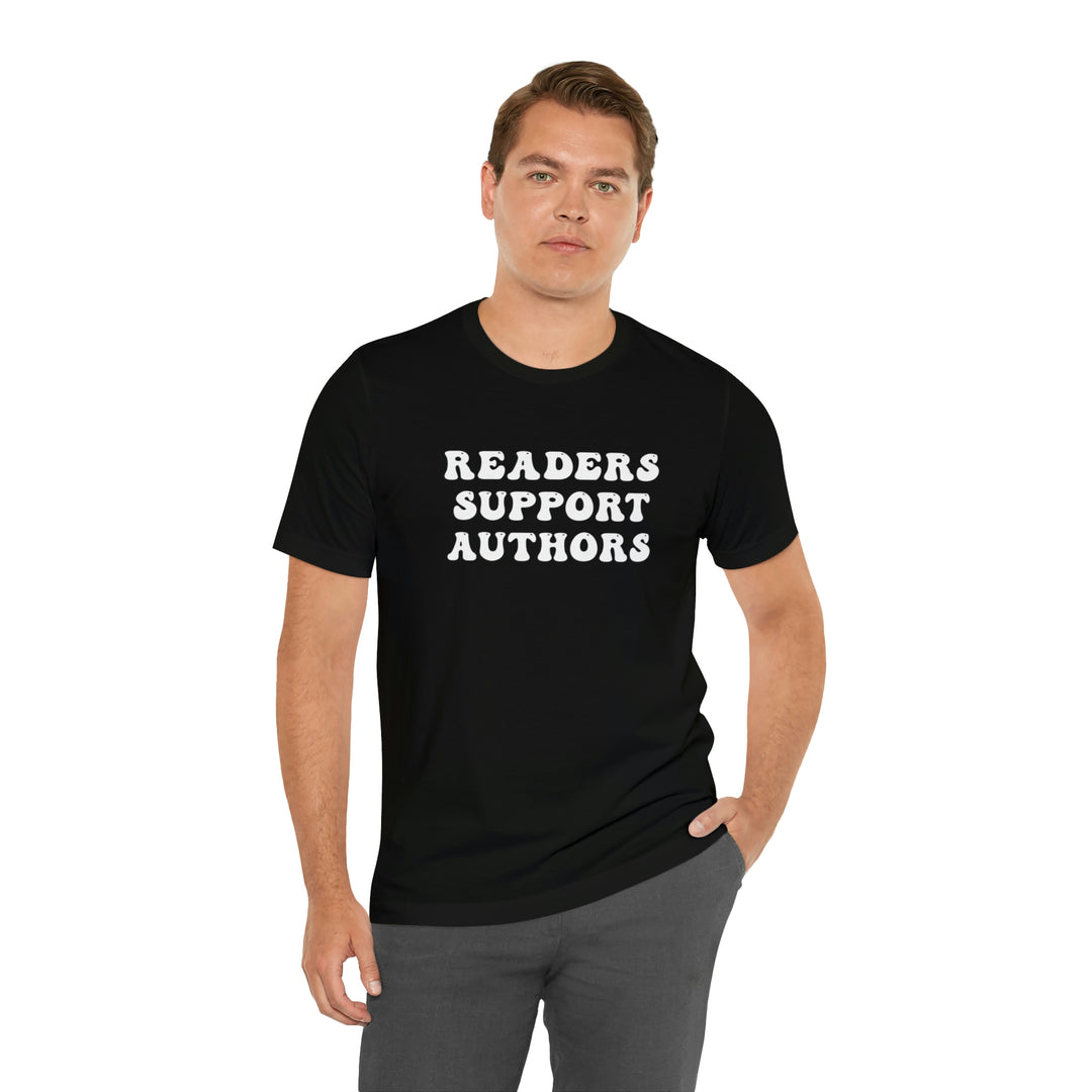 Readers Support Authors Short Sleeve Tee