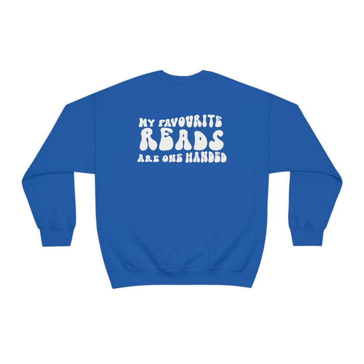 One handed reads Crewneck Sweatshirt